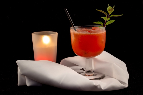 Bloody Halloween Mary coctail